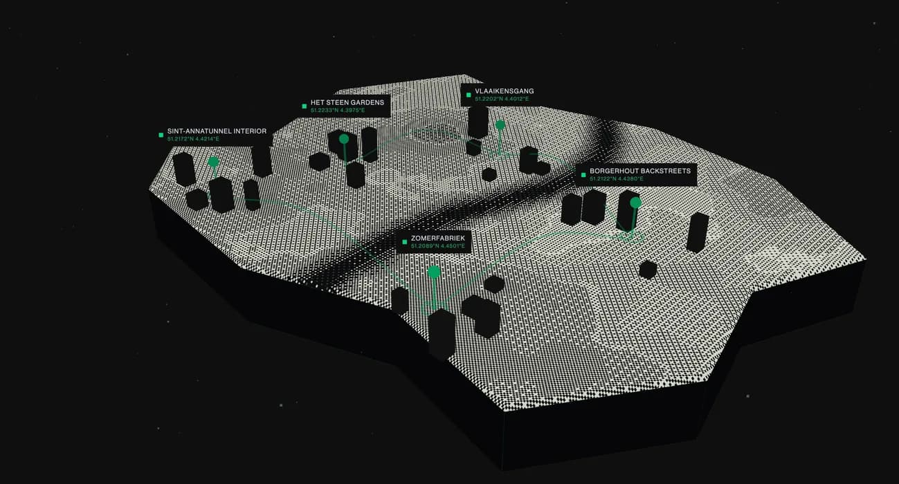 Antwerp Unseen 3D city map