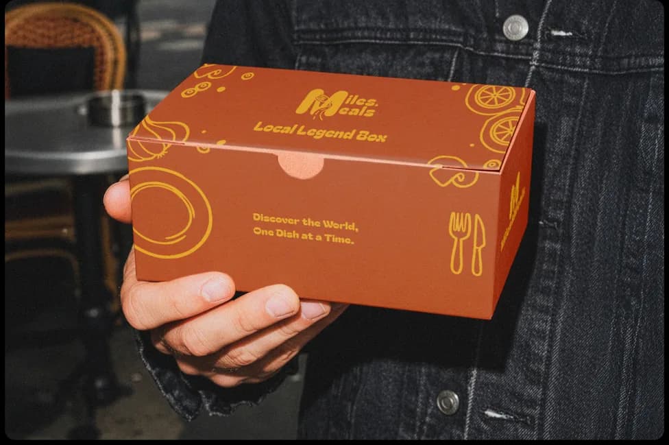 Miles&Meals food box